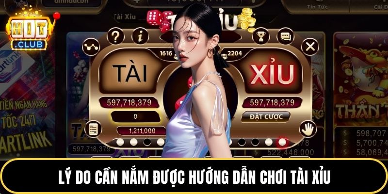 Lý do cần nắm được hướng dẫn chơi tài xỉu